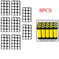 8PCS 3x5 21700 Battery Holder Stand Plastic Frame Bracket Holding Battery Packs 21.75mm Hole Distance DIY Battery Bracket Qme Default Title