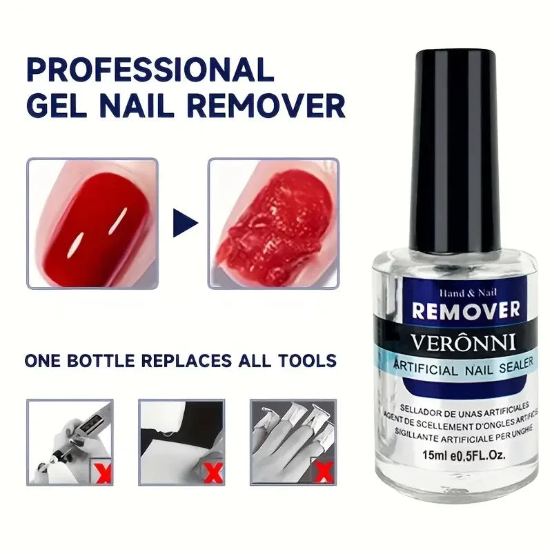 Crack-free Nail Glue Remover Non-damaging Cuticle Oil Clean Without Qme