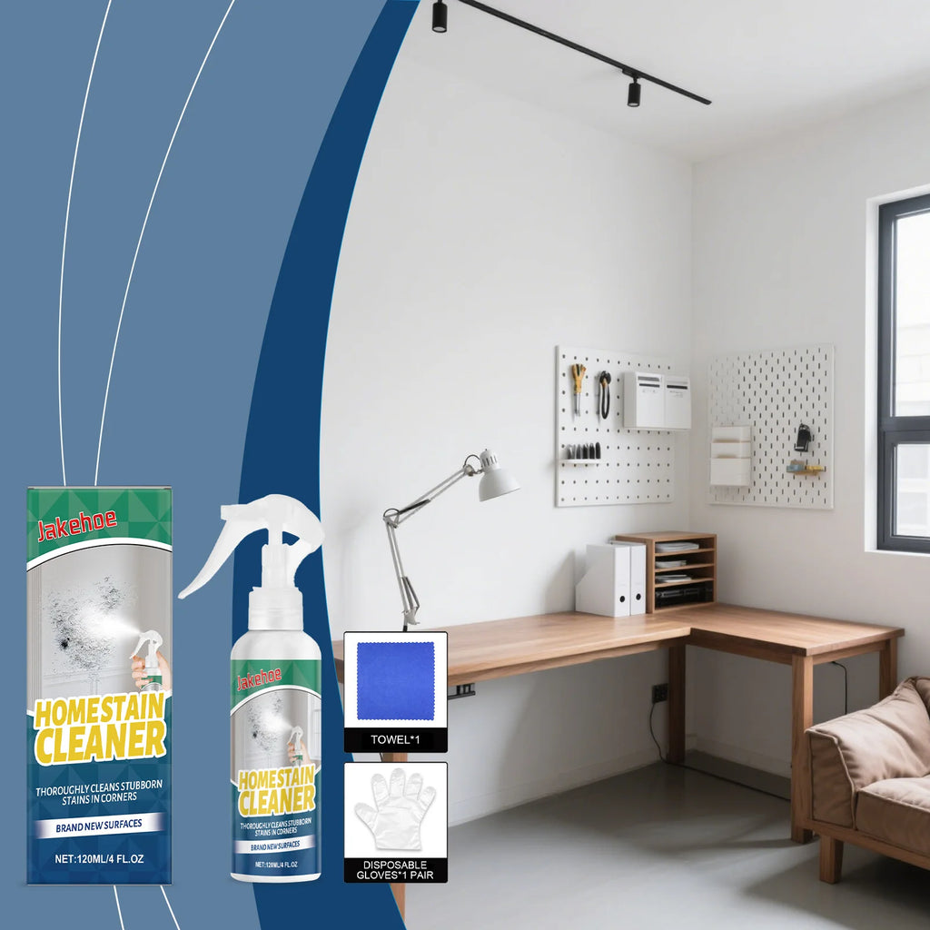 Stubborn Stains Cleaner for Kitchen Powerful Remove Oil Stains Limescale Eliminate Odors No Residue Multipurpose Descaler Spray Qme