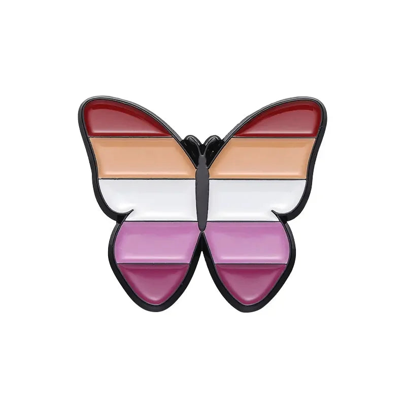Lesbians Rainbow Series Enamel Pins Girls Like Girls Brooches Lapel Badges Backpack Jewelry Gift for Loves Friends Wholesale Qme style 7