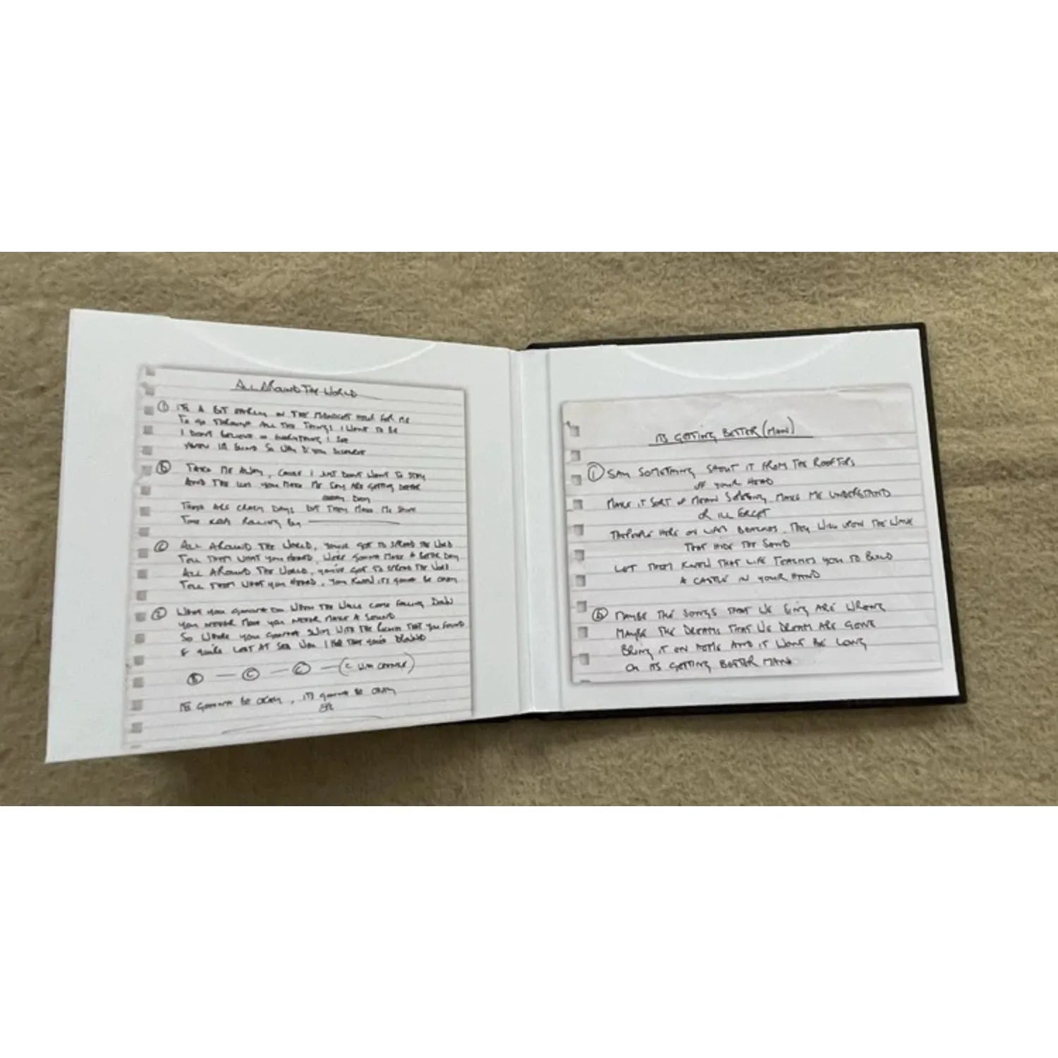 Classic Britpop Remastered CD Album | Retro Courtyard Collage Art-Style Cover, Original Recordings and Bonus Tracks Edition Qme