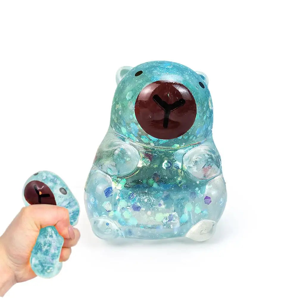 Dragon Fruit Squish Ball Squishy Squeeze Stress Reliever Fidget Qme Blue