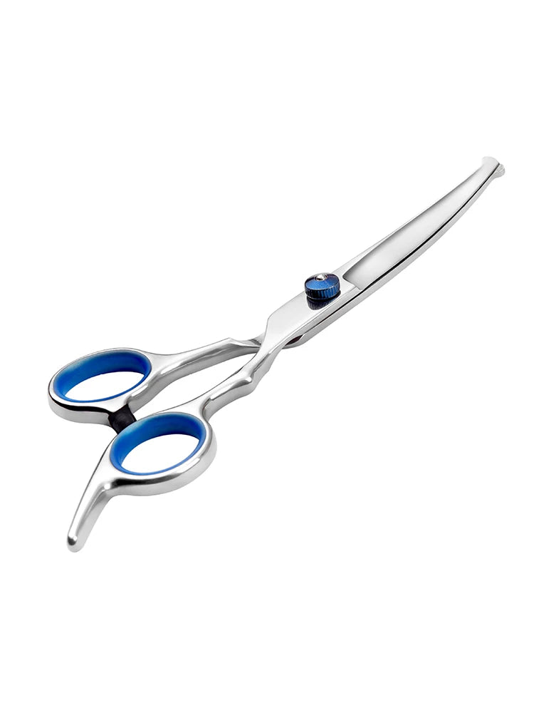 1PC 6-Inch Teddy Dog Hair Scissors Pet Scissors Clean Grooming Tools Safe Round Head Scissors Qme Upper bending