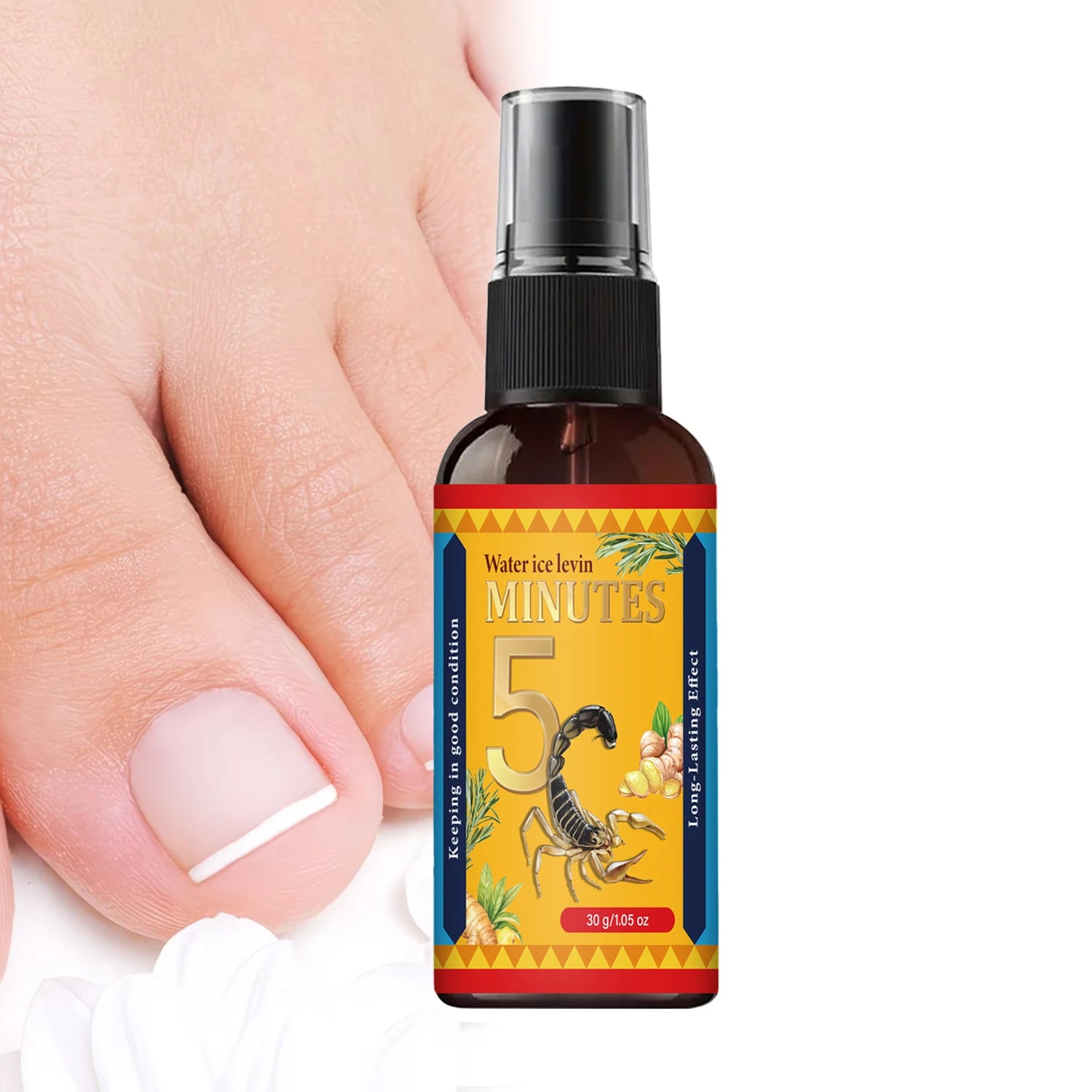 Niacinamide Biotin Nail Repair Spray, Collagen Infused Hydrating Daily Nail Health Care Qme