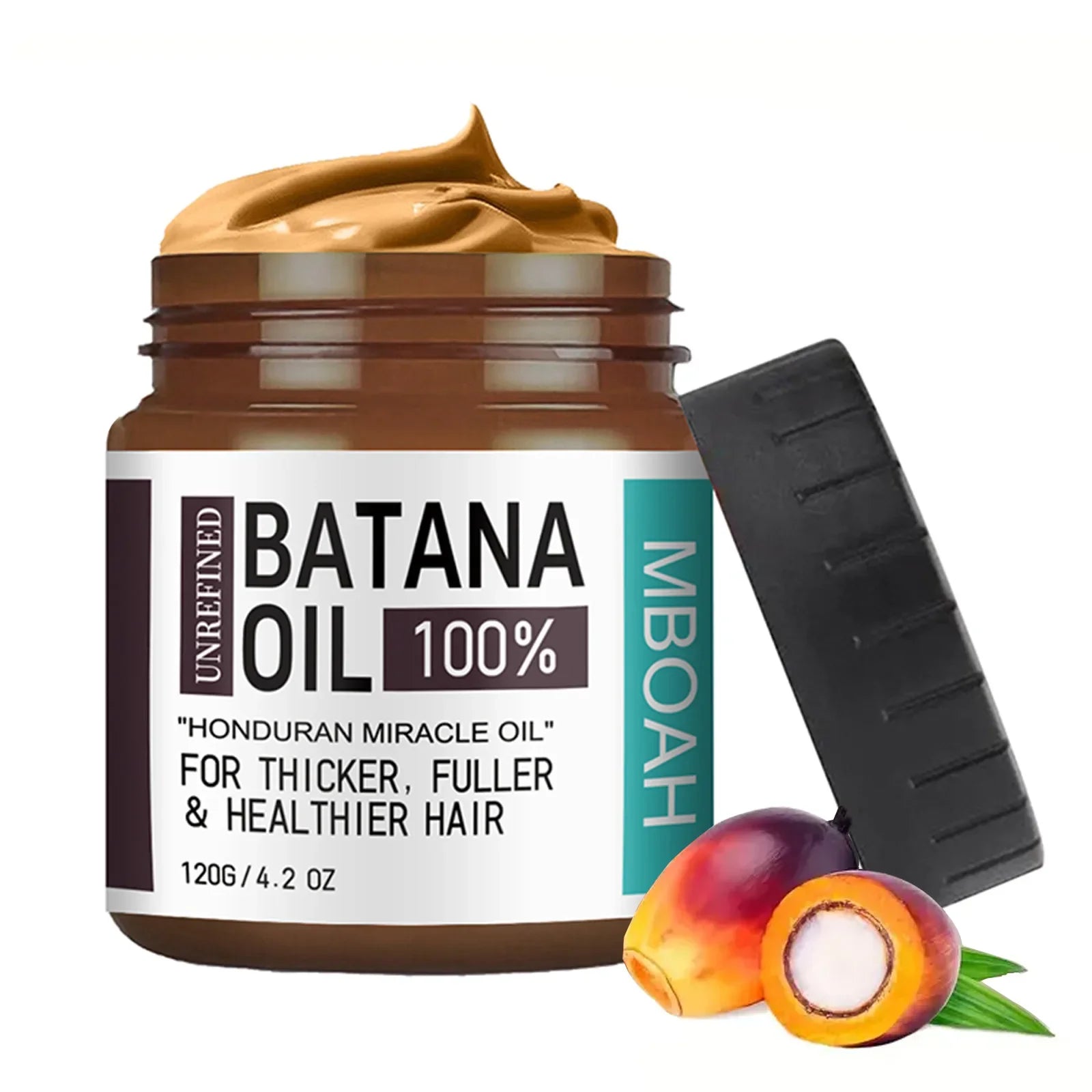 100% Batana Oil from Honduras - Get Fuller, Thicker, Healthier Hair - Great Men Conditioner Haircare Silky - Hair Nutrition oil Qme Default Title