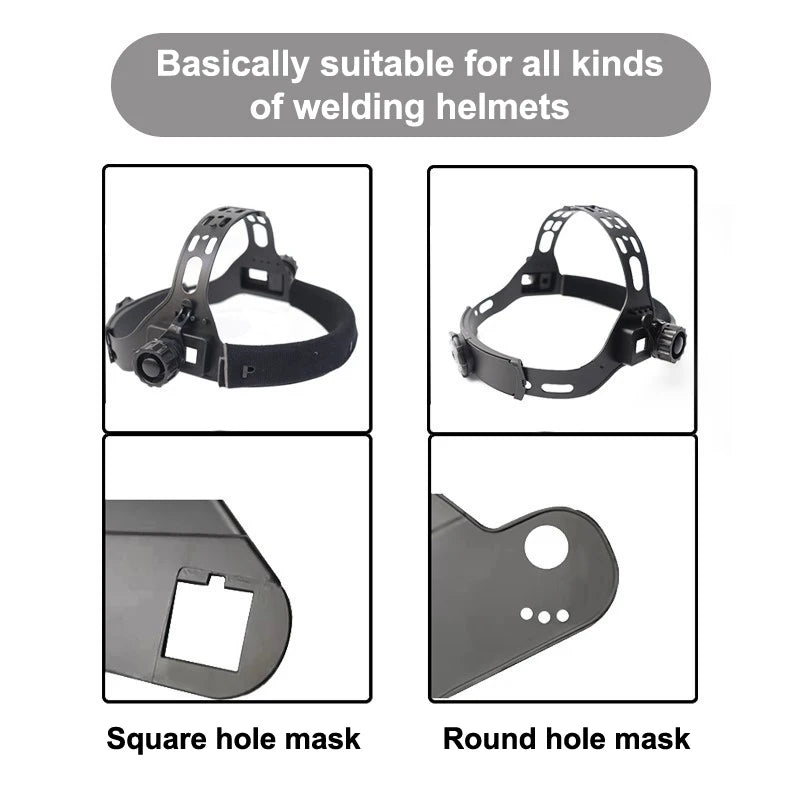 1PC Welding Welder Mask Headgear Welding Helmet Accessories Adjustable Welding Helmet Headgear Head Band Welder Accessories. Qme