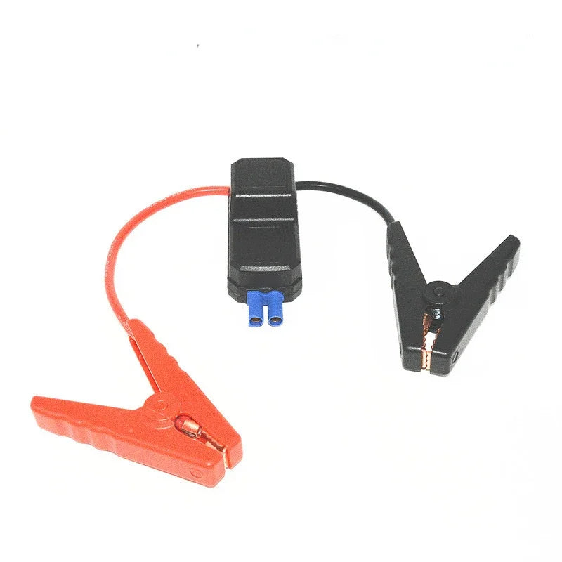 12V 200A Intelligent Booster Cable Smart EC5 Connector Car Truck Emergency Jump Starter Alligator Clamps Clip Qme