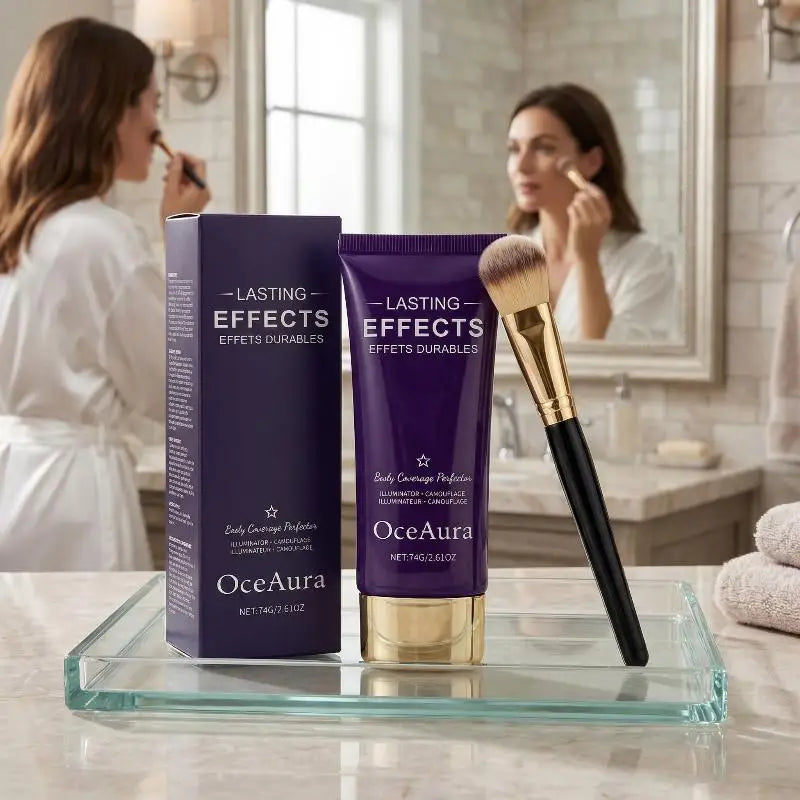 Natural Oceaura Concealer Series Lightweight Hydrating Blemish Cover Qme