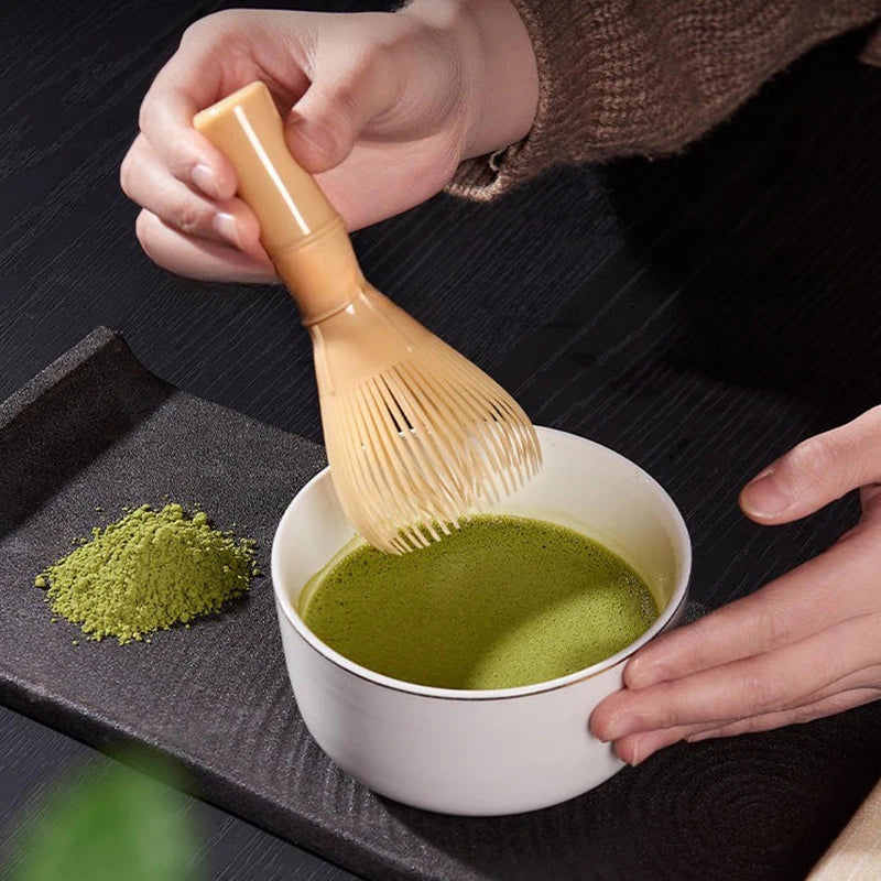 Whisk Reusable Resin Matcha Chasen Dishwasher Safe Stirrer Green Tea Qme