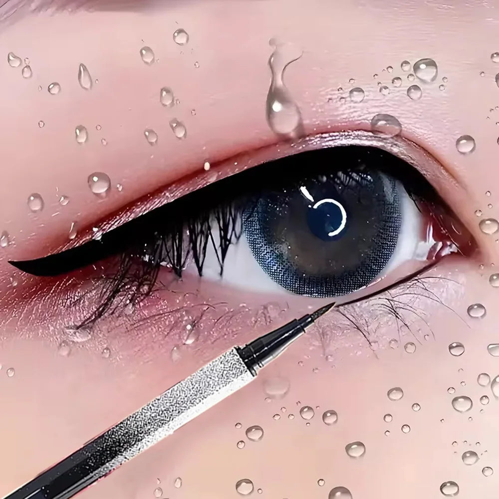 Starry Eyeliner Pen Waterproof Smudge-proof Quick-dry Long-lasting Qme