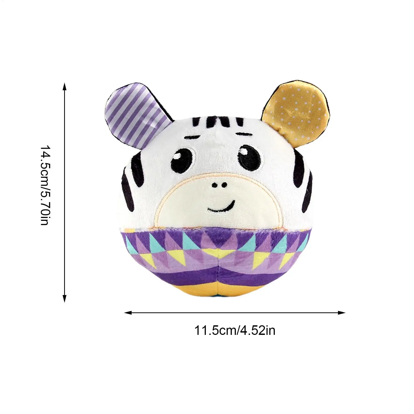 Interactive Music Plush Crawling Learning Sensory Bouncy Ball Musical Sensory Toys For Boy Girl Kids Talking Communication Qme
