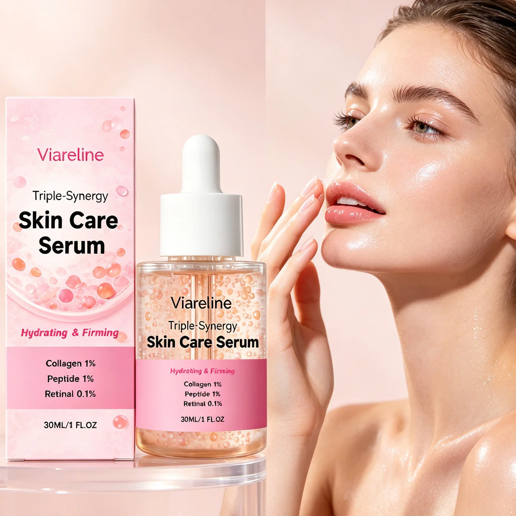 Copper Peptide Serum Retinol Lifting Facial Rejuvenation Anti Sagging Qme