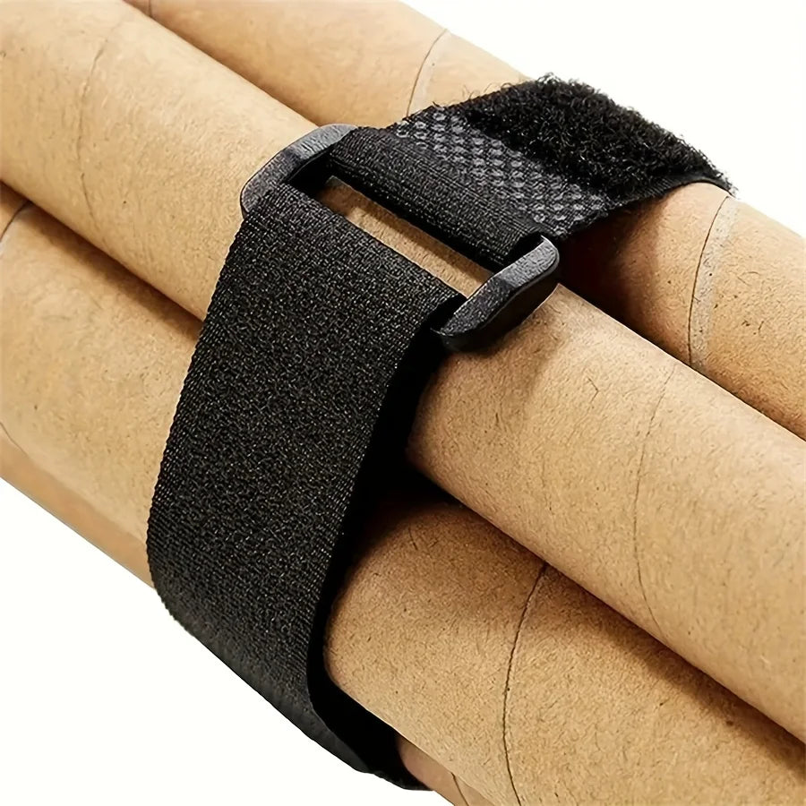 10pcs Reusable Fastening Nylon Fixing Straps, Durable Functional Ties, Cable Ties Qme