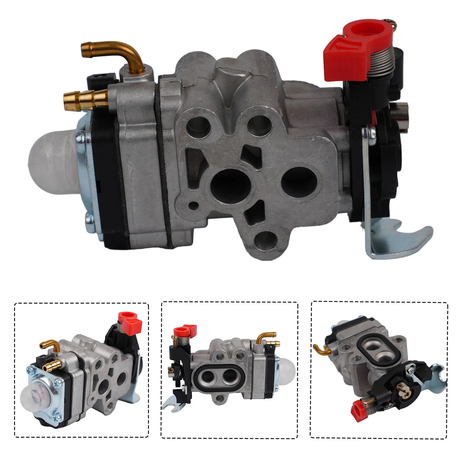 Carburetor For Kawasaki KBL35A KBL27B TJ27E String Trimmer TJ35E 34.4cc Engine TJ 35 27 TJ35 E 504 11 61-01 504116101 Qme Default Title