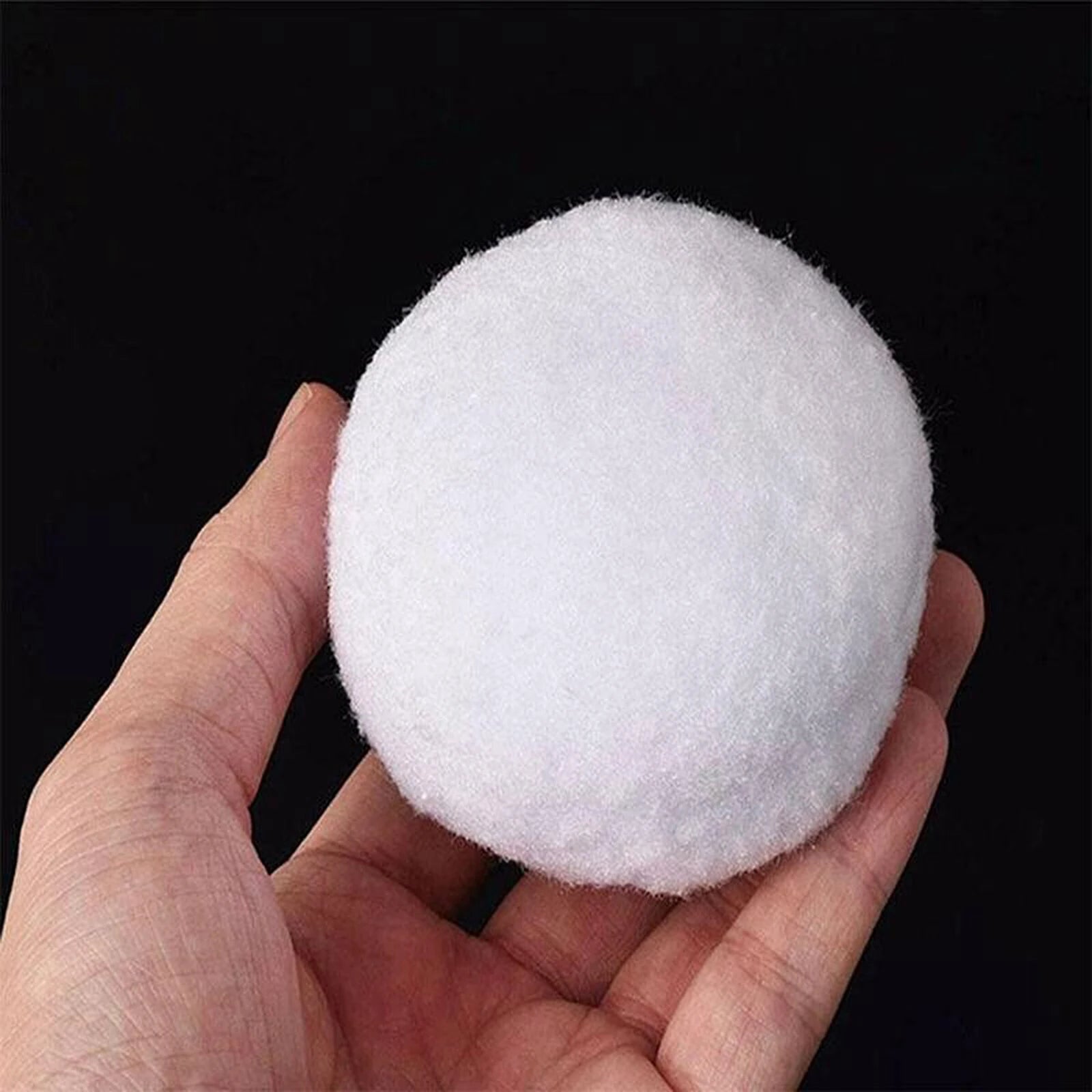 20PCS Artificial Soft Snowball 5cm Indoor Snow Fight Ball Fake Balls Winter Interactive Throwing Game Toys Qme