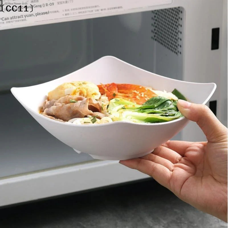 Plastic Salad Mixing Bowls Premium Multipurpose Fruit Vegetable Qme