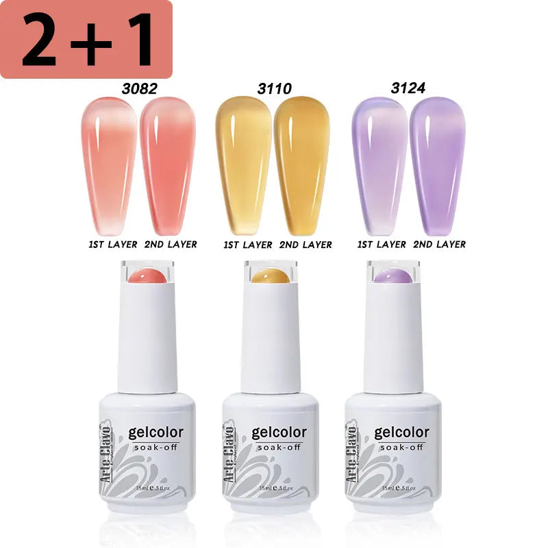 Arte Clavo Gel Nail Polish Art UV LED Manicure Long Lasting Soak Off