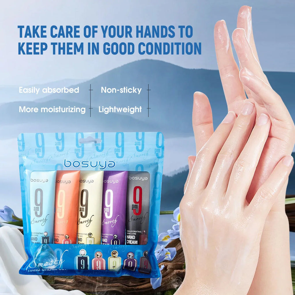 Moisturizing Fragrance Hand Cream Refreshing Non Greasy Replenishing Qme