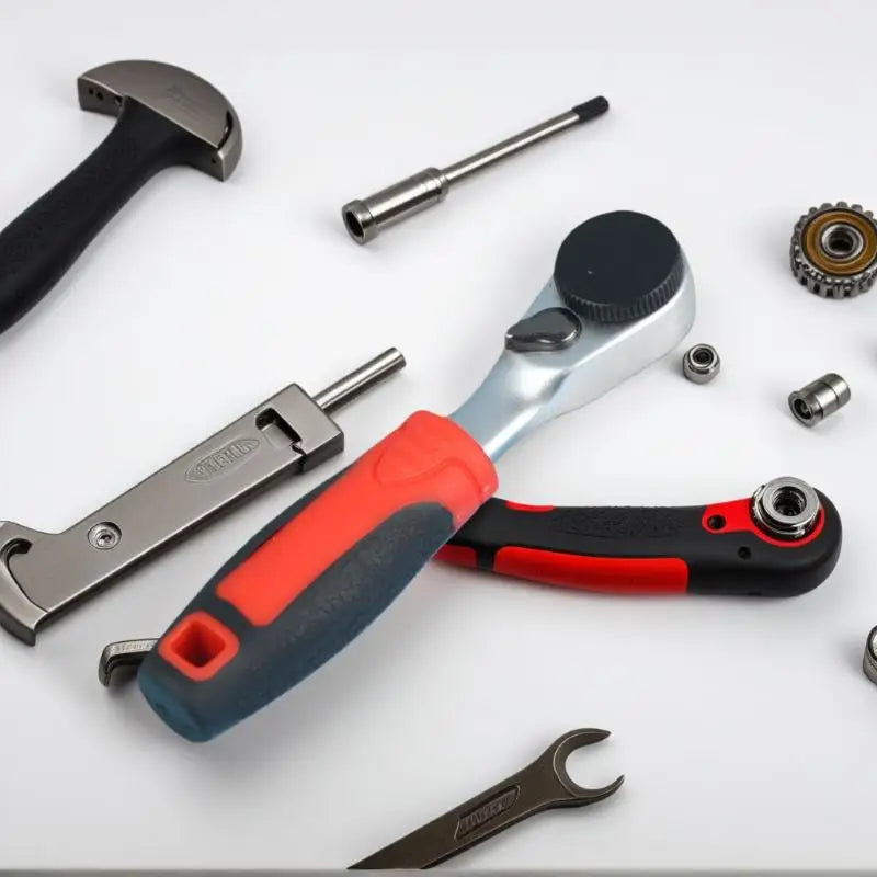 Mini Ratchet Wrench Magnetic Reversible Household Tool 72-tooth Qme