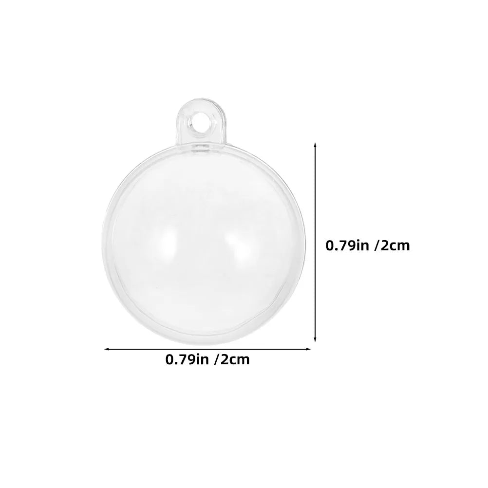 10Pcs Floating Ball Aquarium Accessories Transparent Stable Fish Tank Floating Decorations Bubbler Ornaments 2Cm Qme