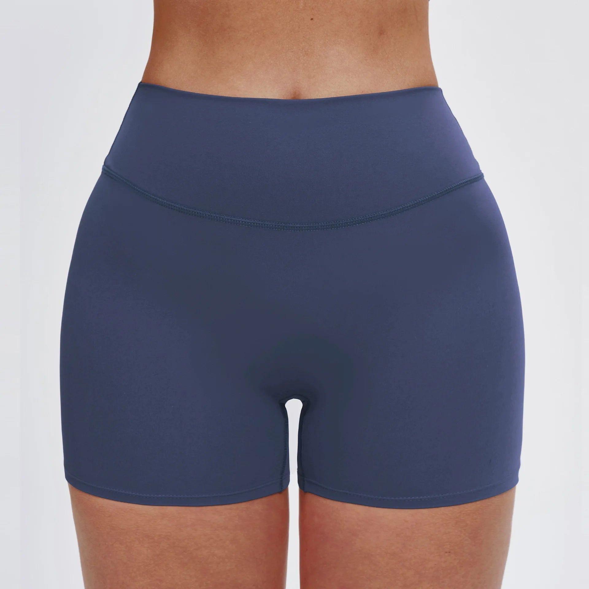 A Women's Summer Shorts Low Waist Seamless Shorts Gym Shorts Yoga Shorts Running Shorts and High Stretch Cycling Training Shorts Qme