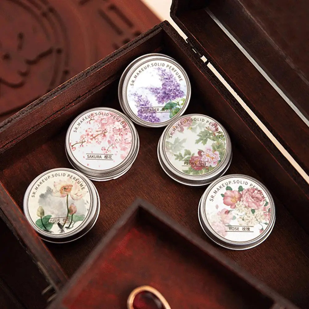 Portable Solid Balm For Women And Men, Refreshing Lasting Fragrance Deodorant, Pocket Size Solid Perfume For Dating, Daily Use Qme