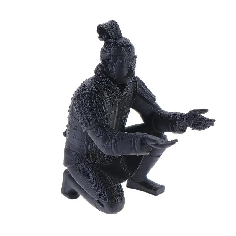 Creative Terracotta Warriors Pen Holder 3D Printing Pencil Storage Qme Black