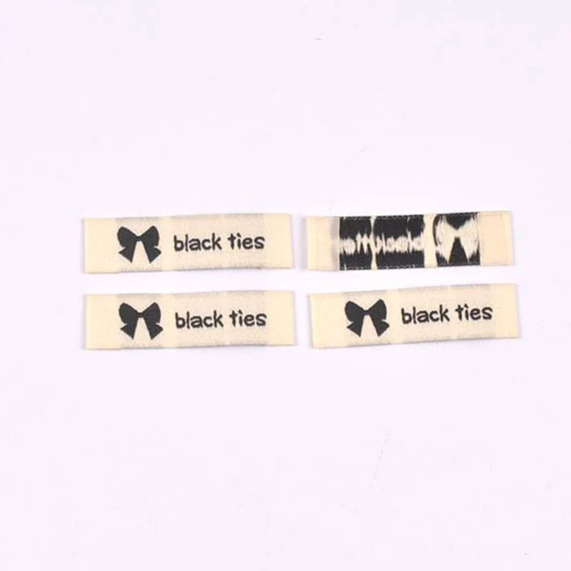 30pcs 12-53mm mixed styles Handmade Fabric Labels, Cute Print Cotton Sew On Tags for DIY Clothes Bags Crafts Decoration cp3859 Qme 12x44mm-1
