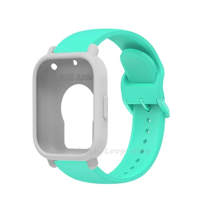 Silicone Case Strap Redmi Watch 5 Lite Active Repacement Bracelet