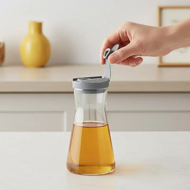 Silicone Replacement Pour Spout Lid Reusable Leak Proof Seal Cap For Salad Dressing Juice Coffee Bottles Kitchen Storage Use Qme