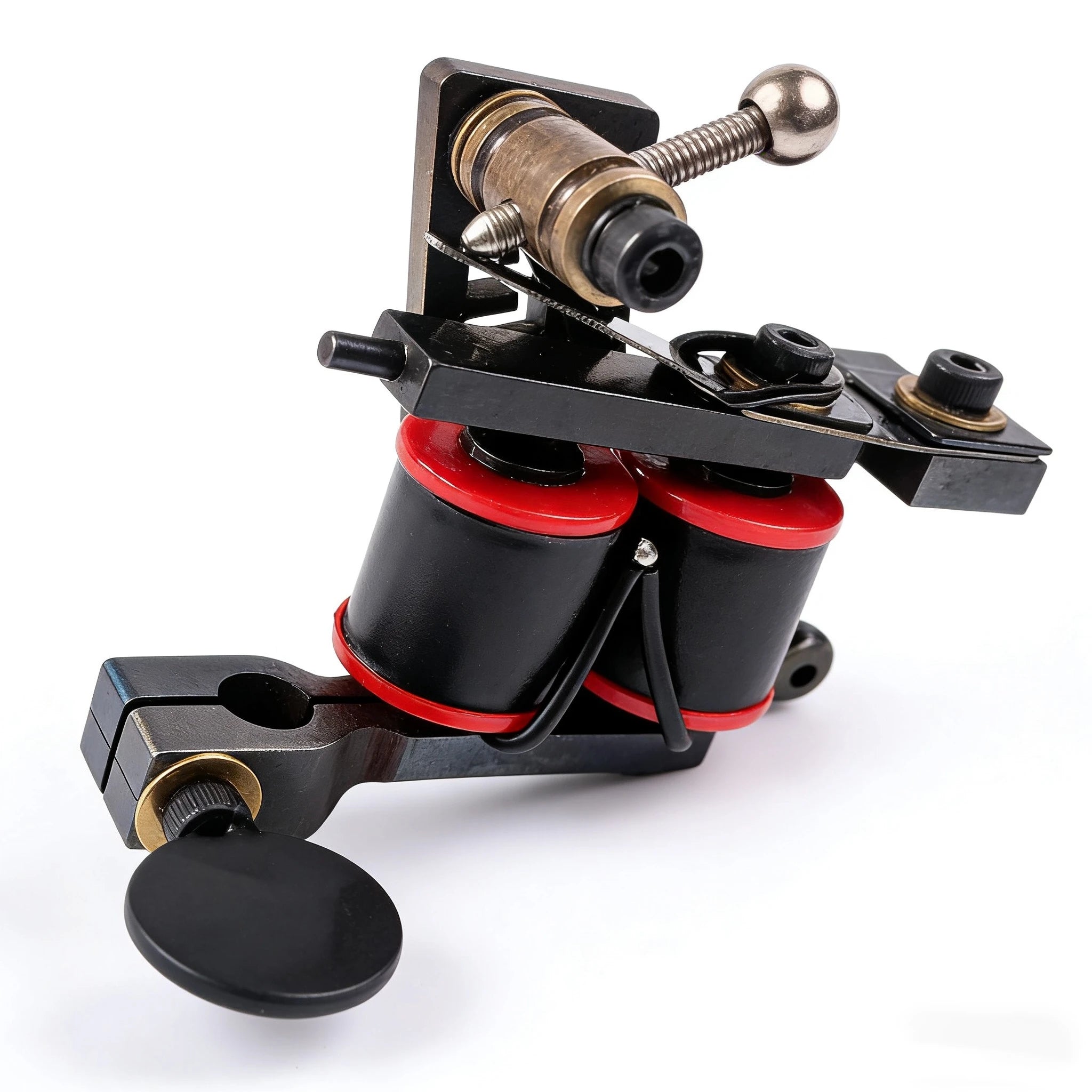 New Wire-Cutting Iron 10 Wrap Coil Tattoo Machine Gun Classical Shrapnel For Liner Shader Professional Tattoo Supply LTM-W22 Qme