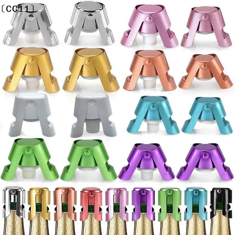 Wine Bottle Stopper Beer Cork Plug Stainless Steel Champagne Qme