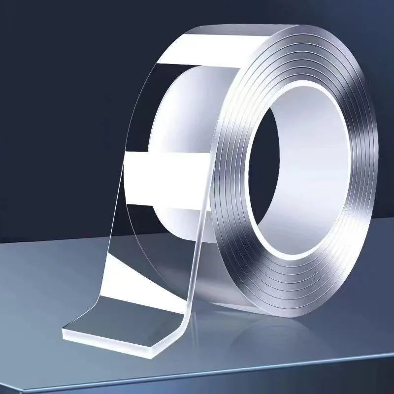 Waterproof Adhesive Reusable Nano Tape: Easy Apply To Seal Pools, Kitchens, for Home & Restaurant Use On Various Surfaces Qme