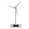 Home Decor Mini Solar Energy Wind Mill Kids Children Science Teaching Tool Home Decoration Wind Mill Solar Wind Qme WHITE