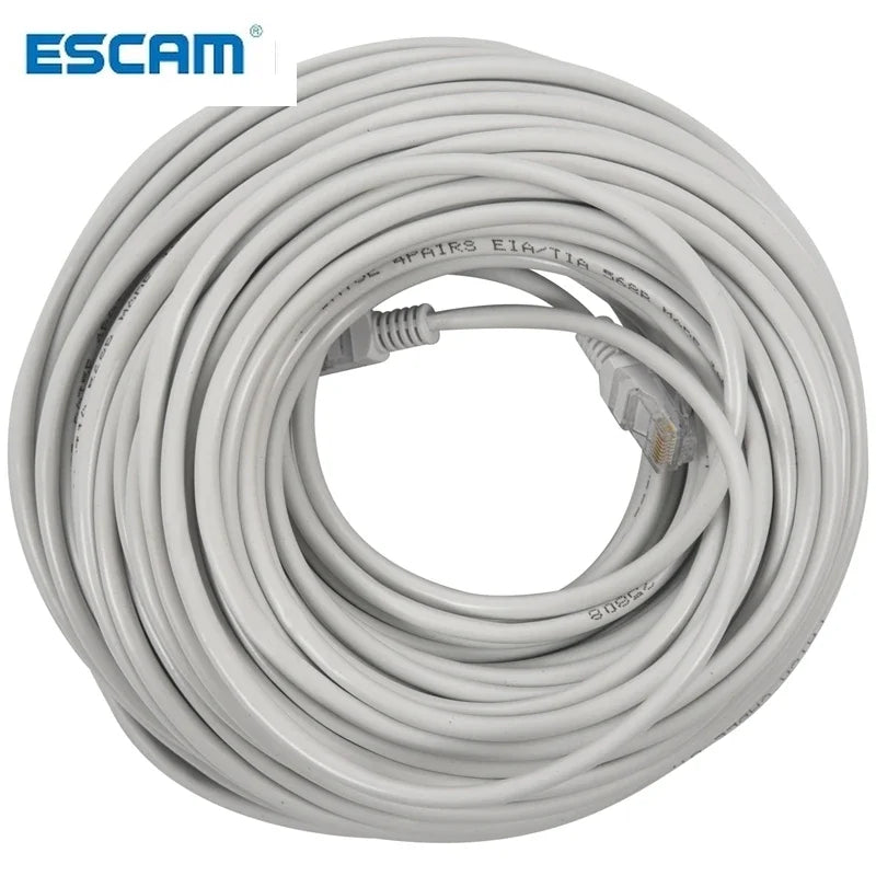 ESCAM CAT5 Shielded Ethernet Cable FTP 30m Qme Default Title