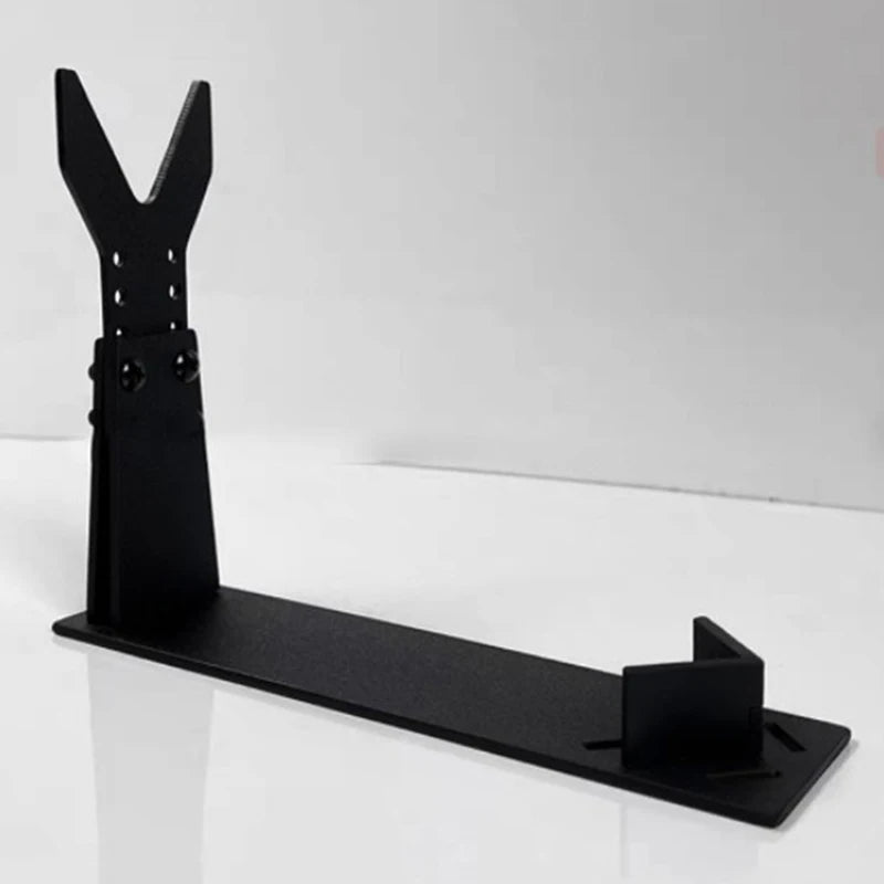 Clear Acrylic Hand Display Stand Rack Holder For 5 Gears Adjustable Short Toy Model Showing Rack Qme Black