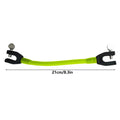 Ski Tip Connector Portable Ski Aid Cushioned Fastener Tape Strap Ski Practice Aid Easy Snow Ski Training Tools for Winter Qme Green