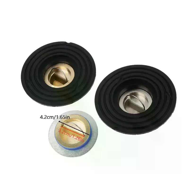 Universal Toilet Floor Drain Backflow Preventer Core Anti Odor Seal Qme