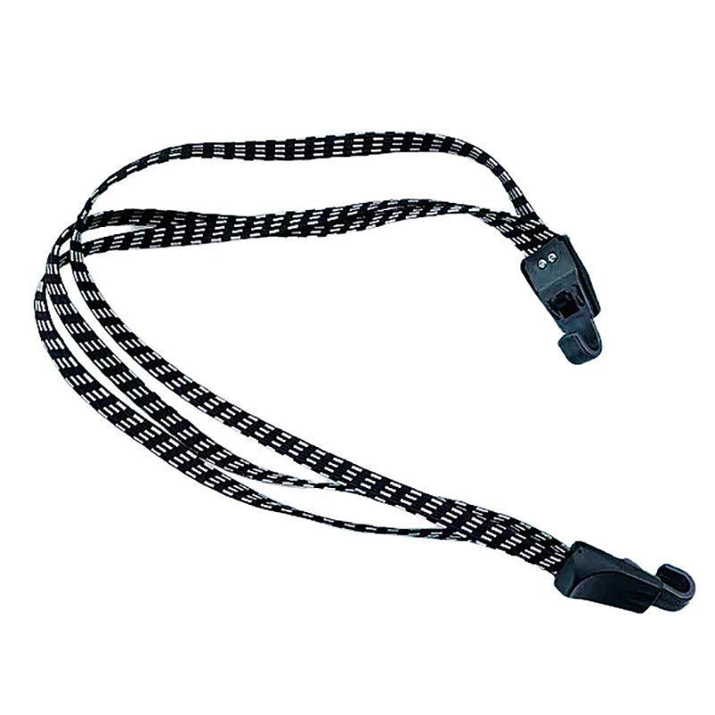 Bicycle Luggage Rope Elastic Carrier Rack Straps Rubber Belt Buckle Qme