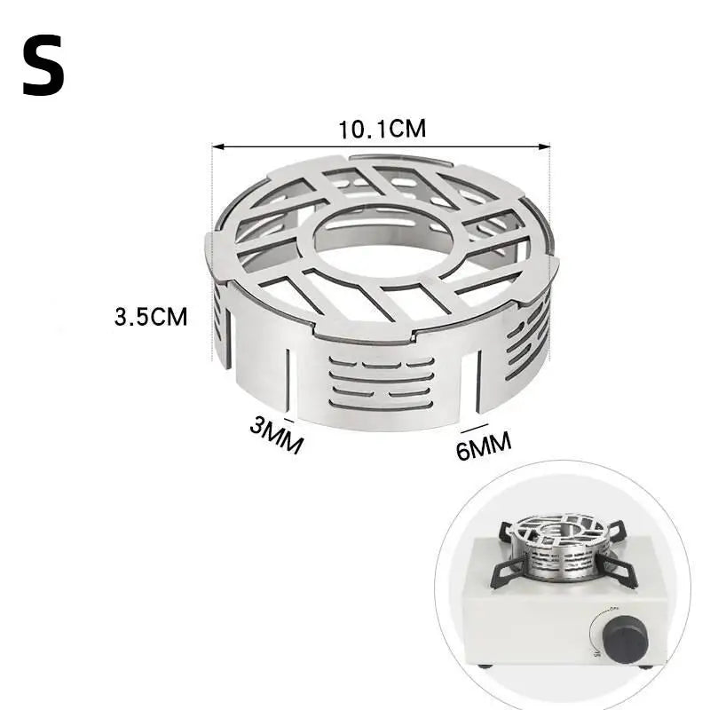 Portable Camping Stove Windproof Ring Outdoor Windshield Qme S