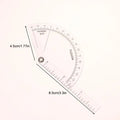PVC Medical Finger Goniometer Plastic 180 Angle Protractor Qme 1PC