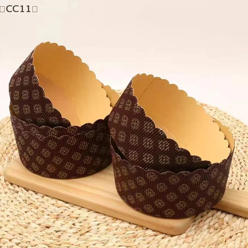 CC11Paper Tray Dove Mold Pastry Bread Cake Carton Packaging Qme