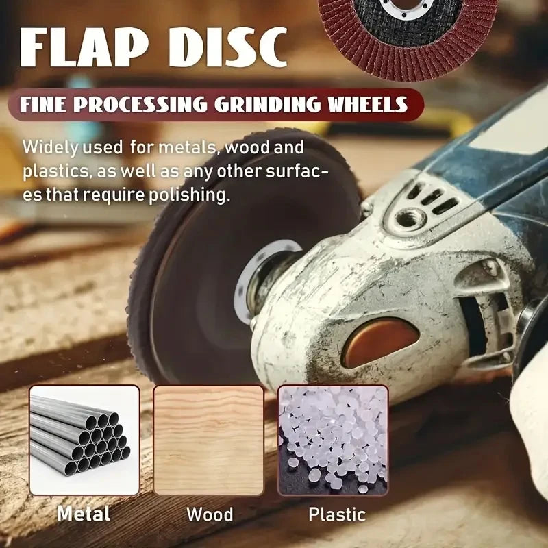 4.5 inch zirconia wing blade 40-120 grinding wheel blade, 7/8" hole grinding wheel disc, grinding wing blade wheel for wood and Qme