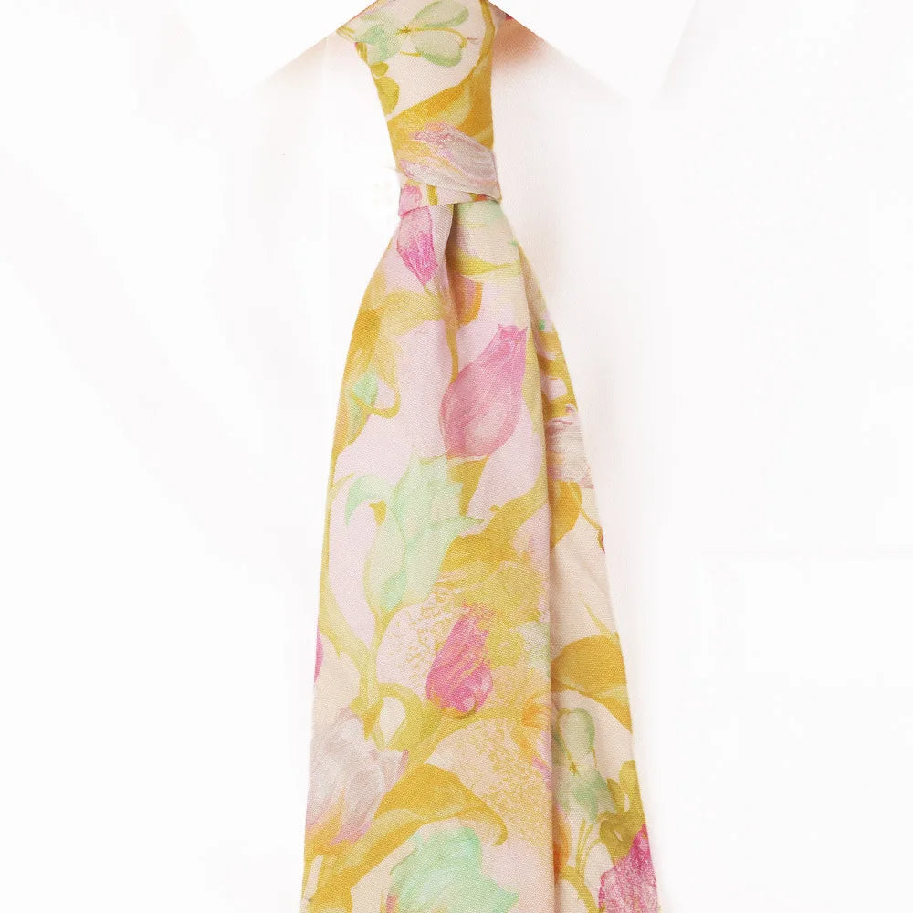 Floral Fashion Tie Mens Dress Wedding Accessories Party Tuxedo Shirt Qme rt9