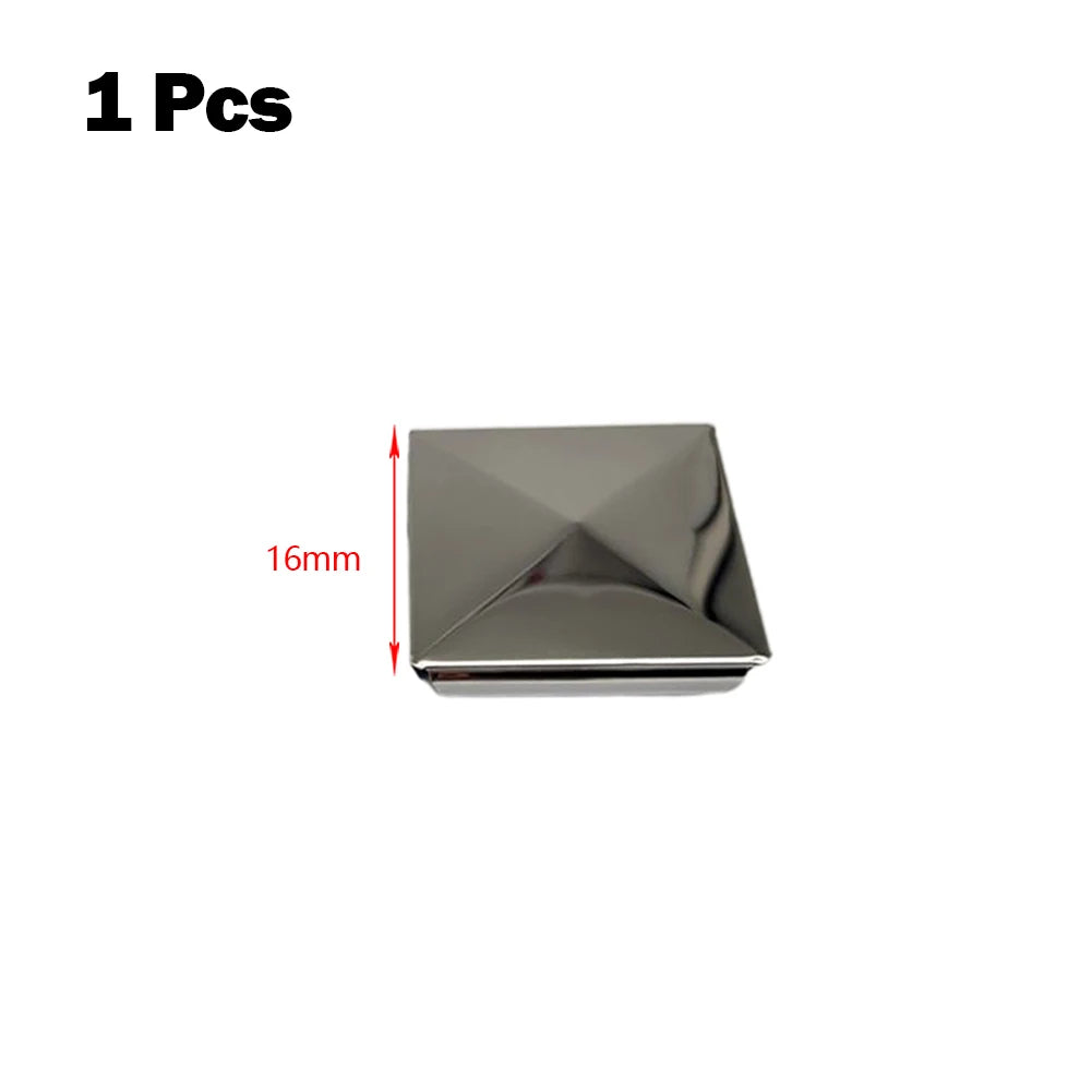 Square Closure Cap Post Cap 1/10pcs 16/20/25/30/36mm Practical Square 40/50/60/80/100mm Garden Fencing Supplies Qme 1pcs 16mm