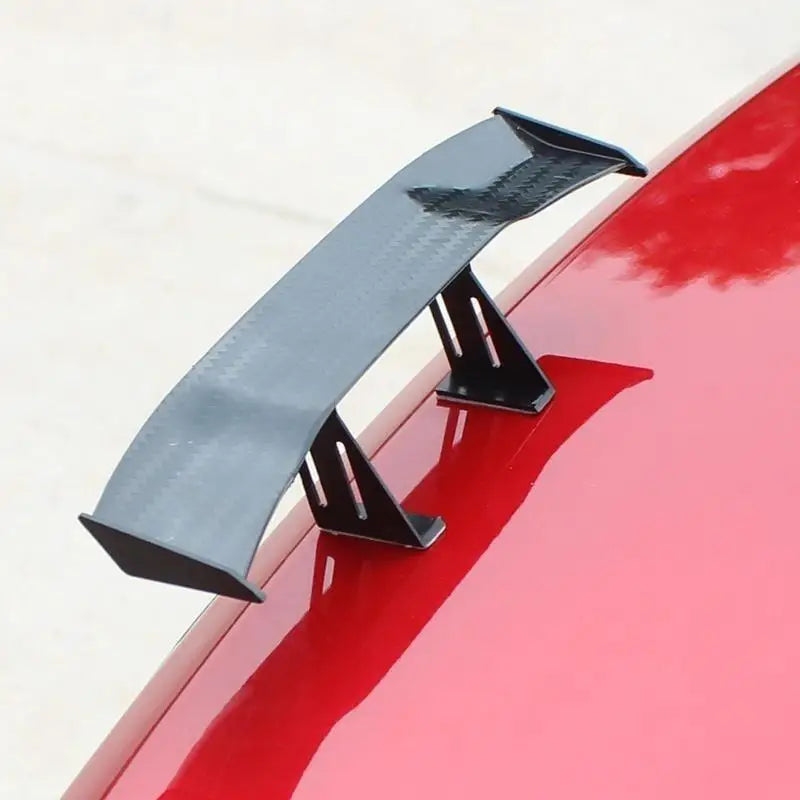 Car Rear Spoiler Mini Spoiler Wing Small Model GT Carbon Fiber Without Perforation Tail Decoration Auto Accessories Car-styling Qme