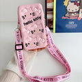 Hello Kitty New Cartoon Silicone Coin Purse Student Mini Bag Phone Neck Pouch Cute Little Wallet Crossbody Bag Qme 1