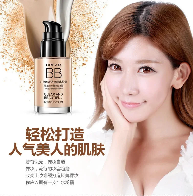 BIOAOUA Whitening BB Cream Skin Care Sun Block Moisturizing Anti Chapping Anti Wrinkle Brighten Natural Beauty Qme