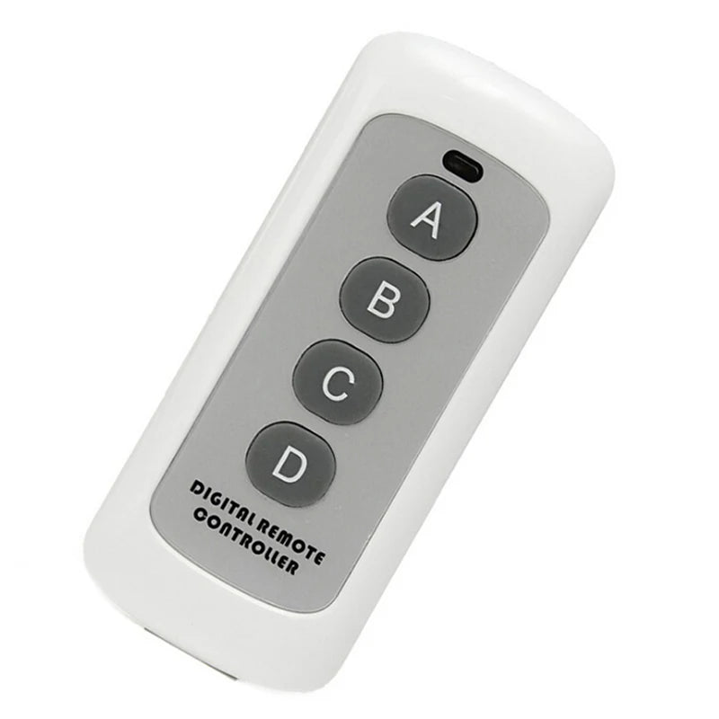 433MHz 4 Button EV1527 Code Remote Control Switch Transmitter Qme