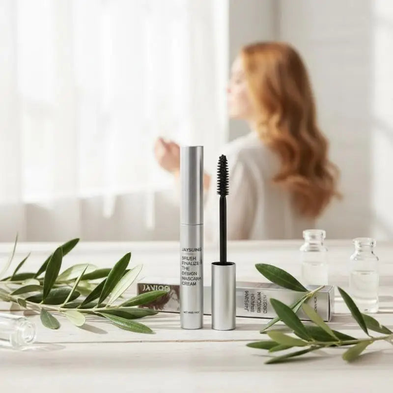 Long Lash Mascara Black Waterproof Silver Tube Extra Curl Easy Qme